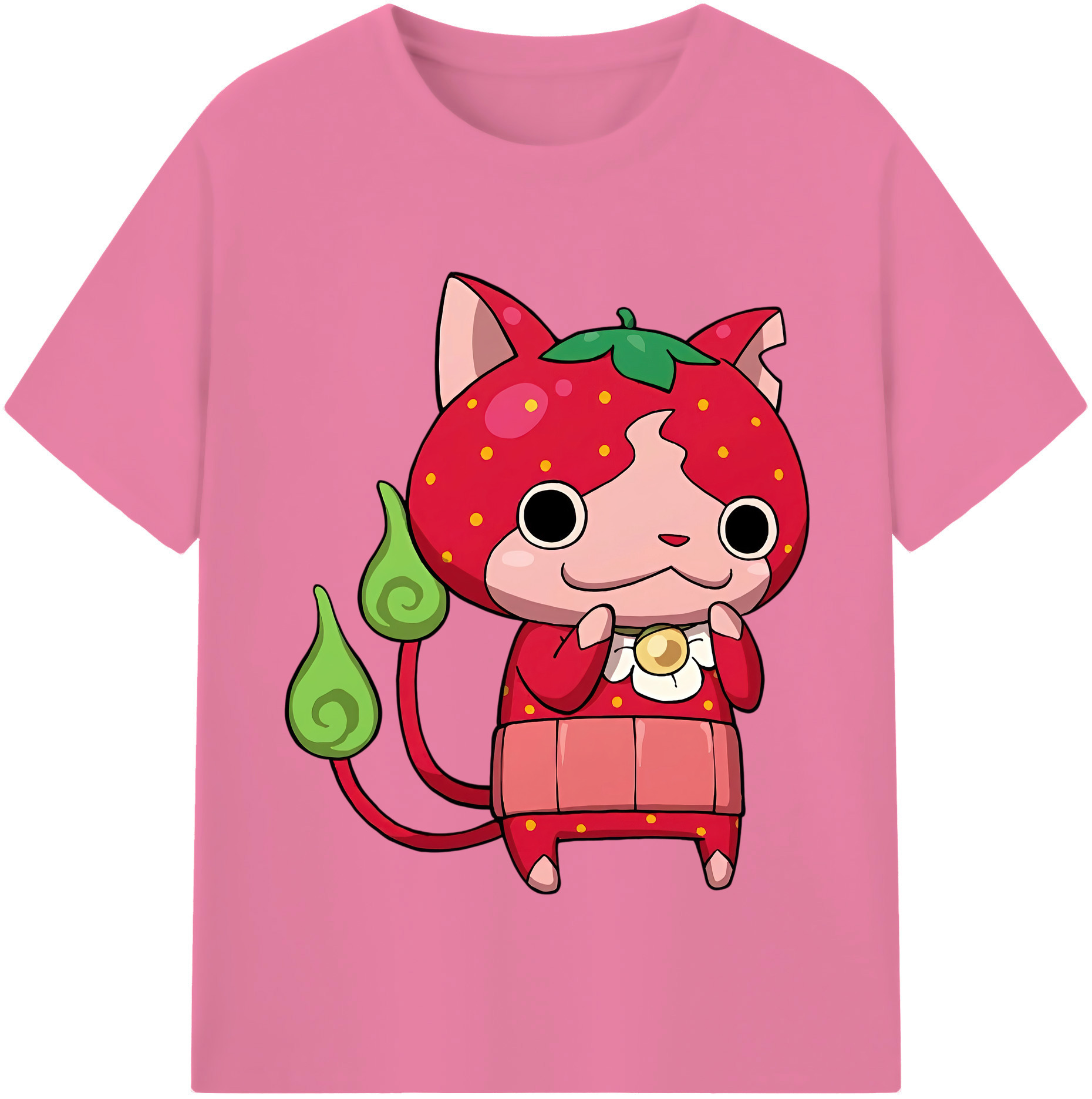 （画像用） 妖怪ウォッチ Yo-kai Watch 綿100％半袖Tシャツ（フロントプリント）